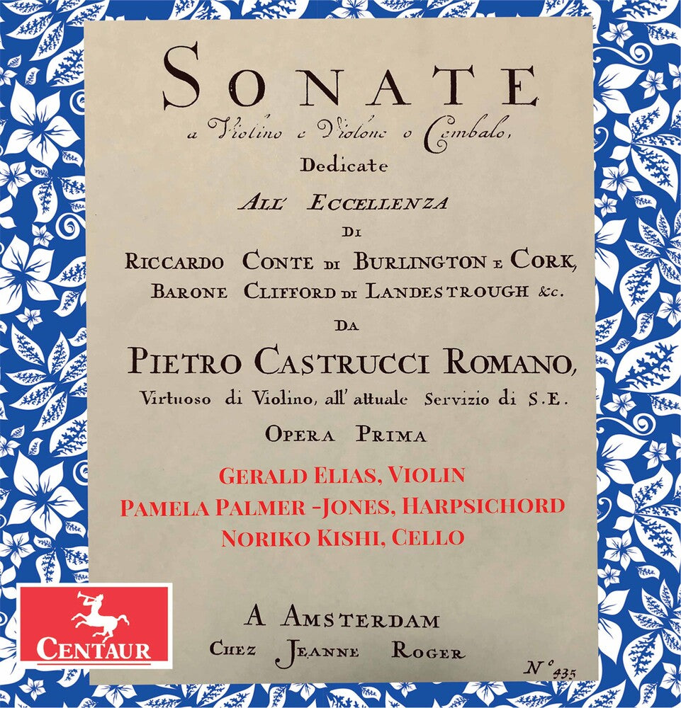 Sonate A Violino E Violone (2pk) [2 CD] Music CD