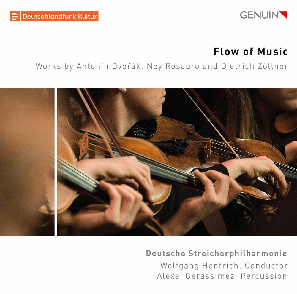 the album cover for Dvorak / Hentrich / Gerassimez - Flow Of Music