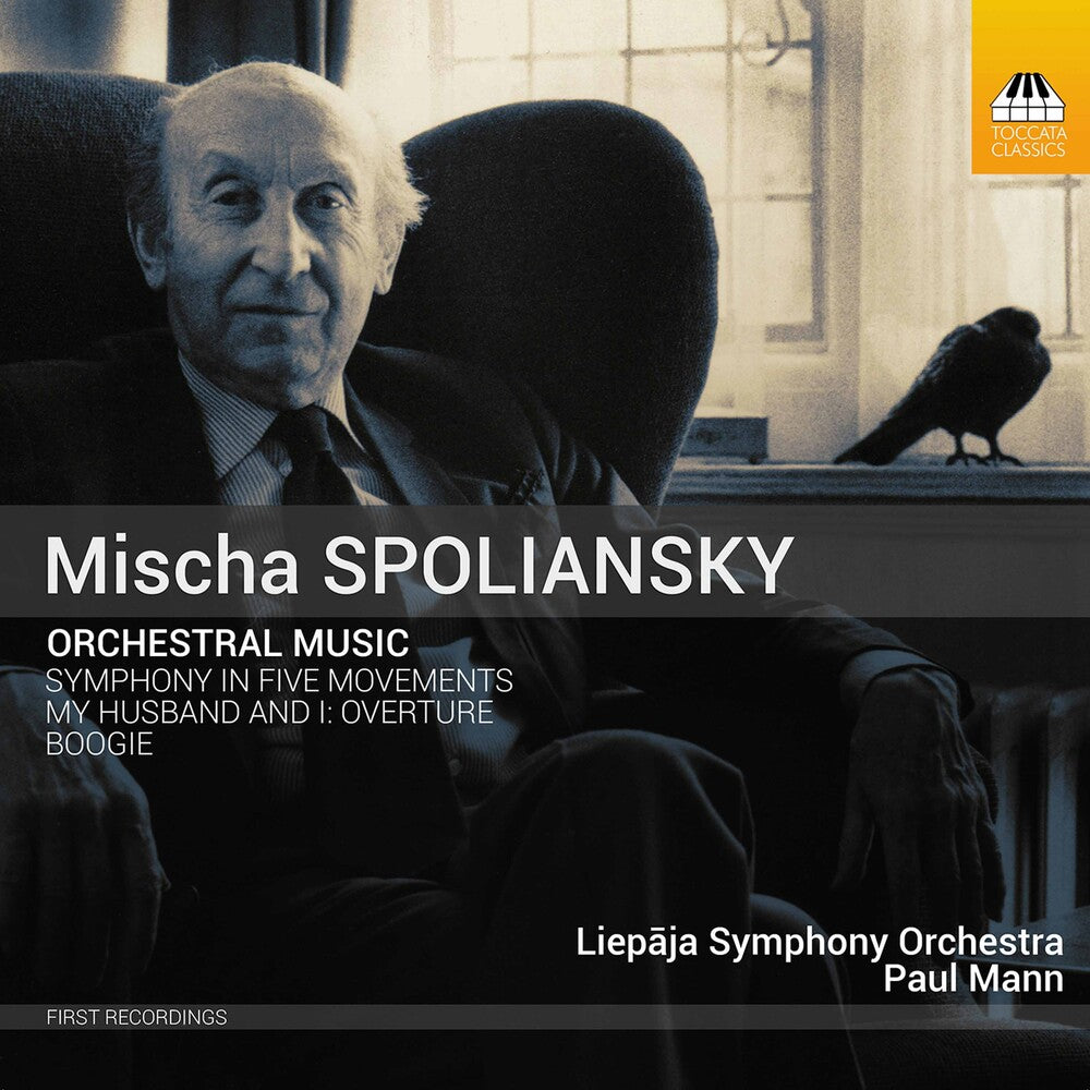 the album cover for Spoliansky / Liepaja Symphony Orch / Mann - Orchestral Music