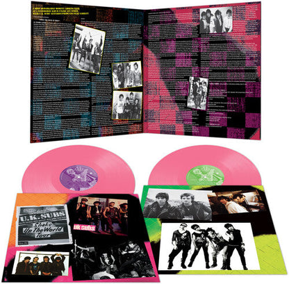 UK Subs - Endangered Species (PINK) Vinyl Record