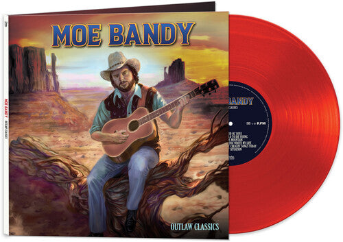 Moe Bandy - Outlaw Classics (RED) Vinyl Record