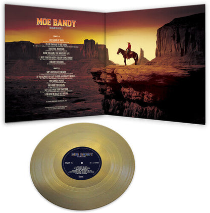 Moe Bandy - Outlaw Classics (GOLD) Vinyl Record