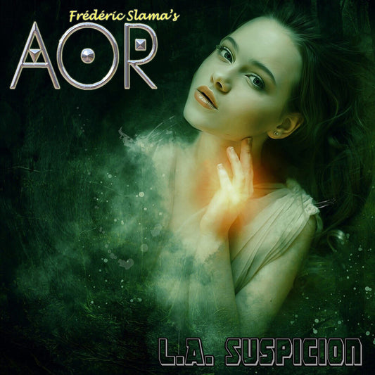 the album cover for Aor - L.A. Suspicion