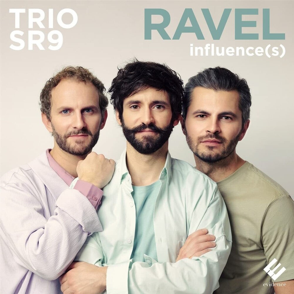 the album cover for Trio SR9 - Ravel Influence(S)