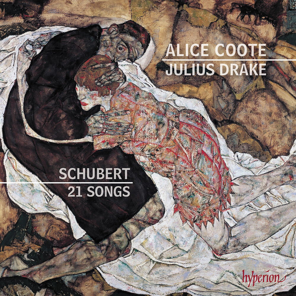 the album cover for Alice Coote  / Drake,Julius - Schubert: 21 Songs