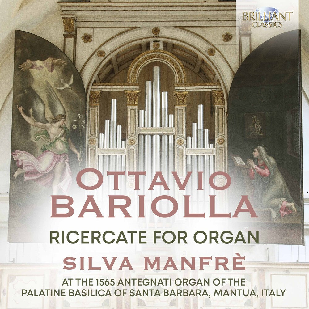 the album cover for Bariolla / Manfre - Ricercate For Organ