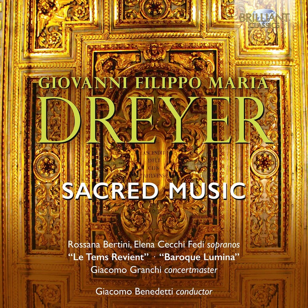 the album cover for Dreyer / Bertini / Granchi - Sacred Music