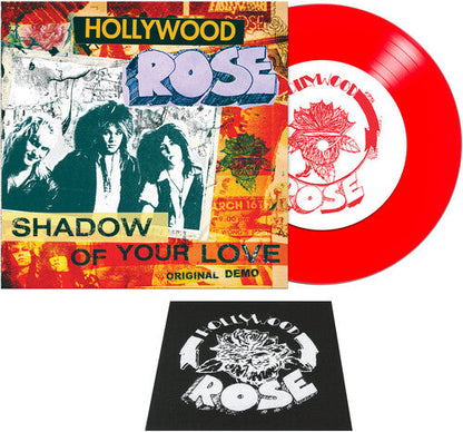 Hollywood Rose - Shadow Of Your Love / Reckless Life (red) Vinyl Record