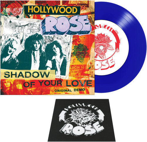 Hollywood Rose - Shadow Of Your Love / Reckless Life (blue) Vinyl Record
