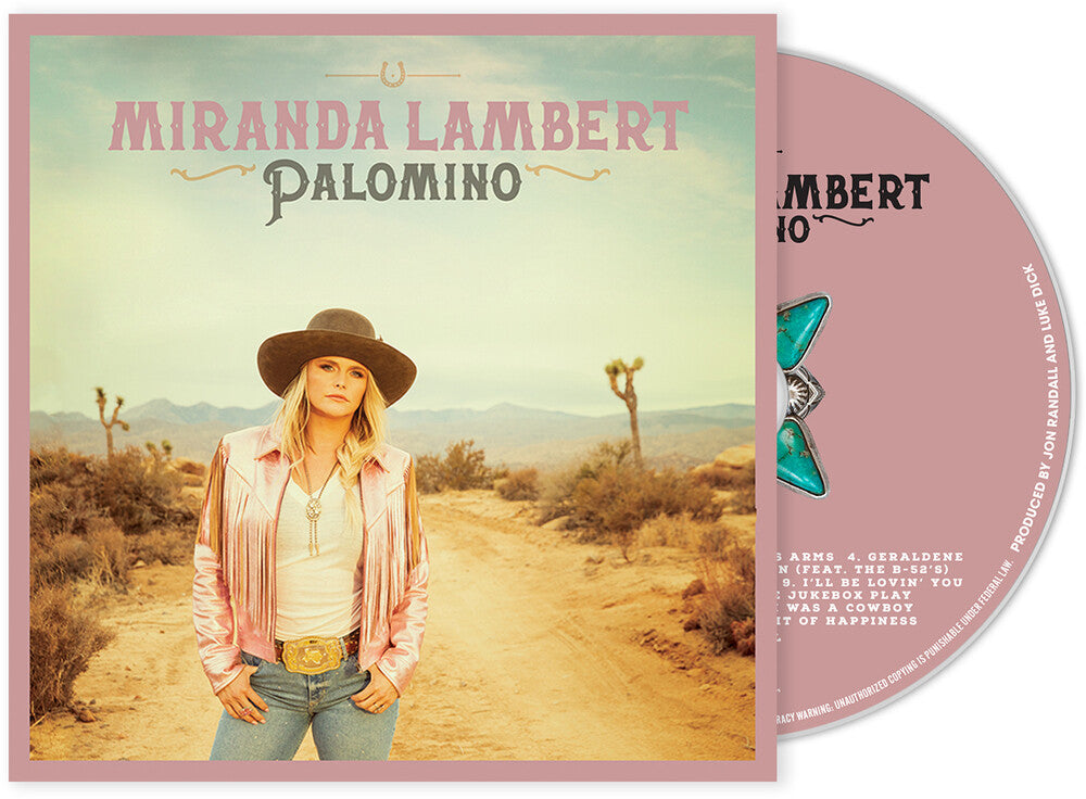 the album cover for Miranda Lambert - Palomino