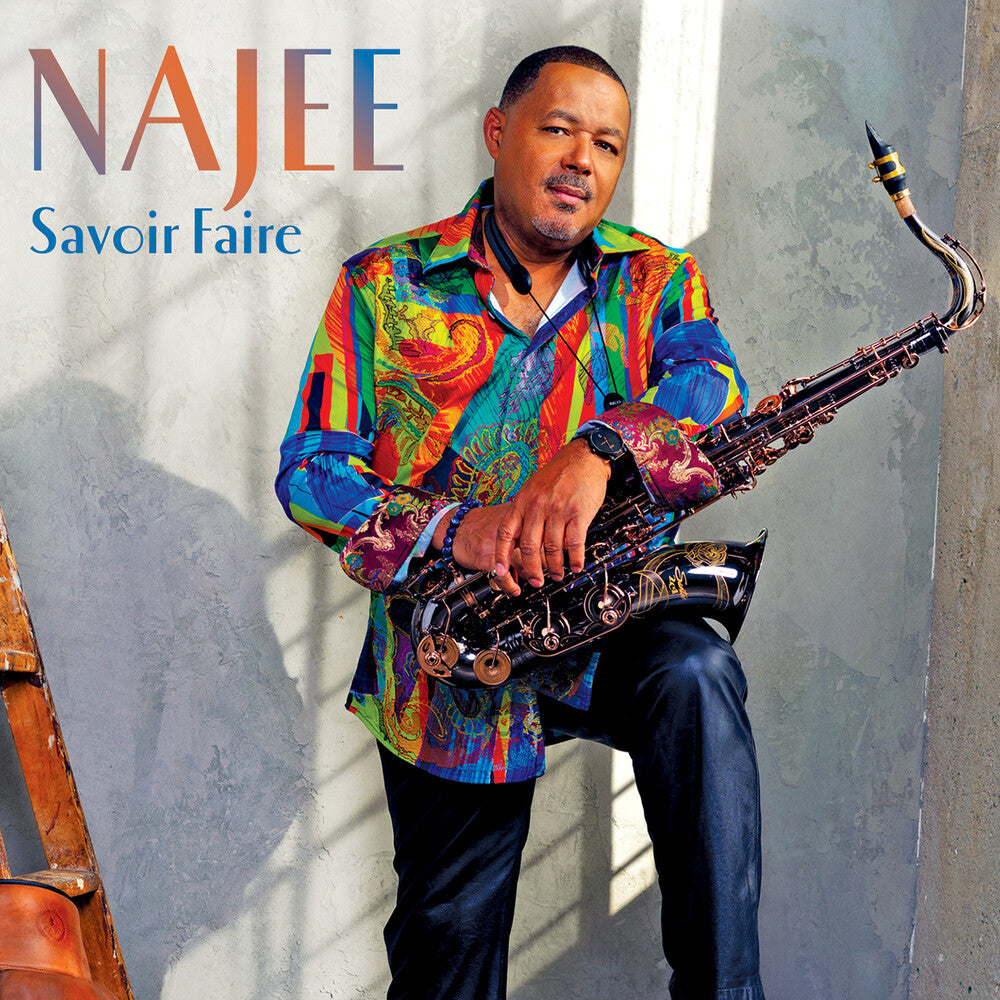the album cover for Najee - Savoir Faire