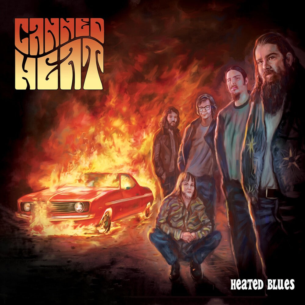 the album cover for Canned Heat - Heated Blues [Remastered] [Digipak]