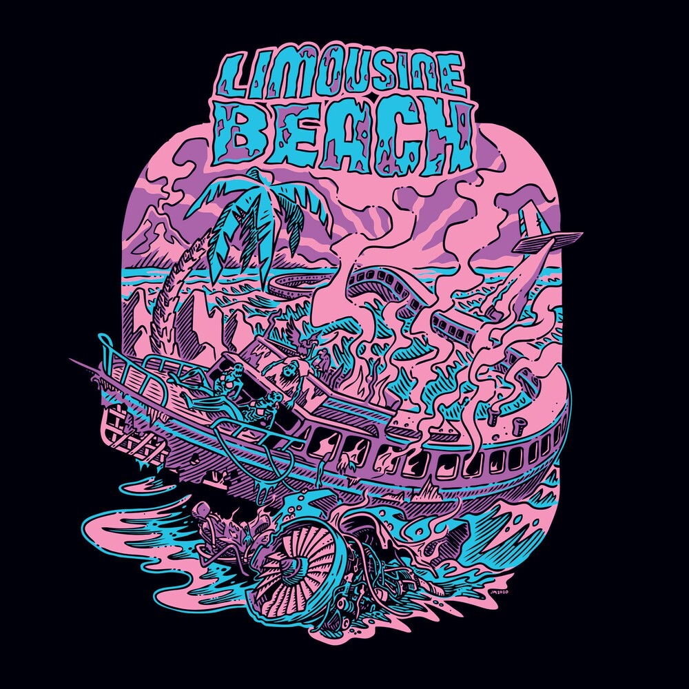 Limousine Beach - Limousine Beach (Blue) [Colored Vinyl] (Uk) Vinyl Record