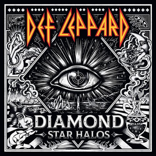 Def Leppard - Diamond Star Halos [2LP Clear] Vinyl Record
