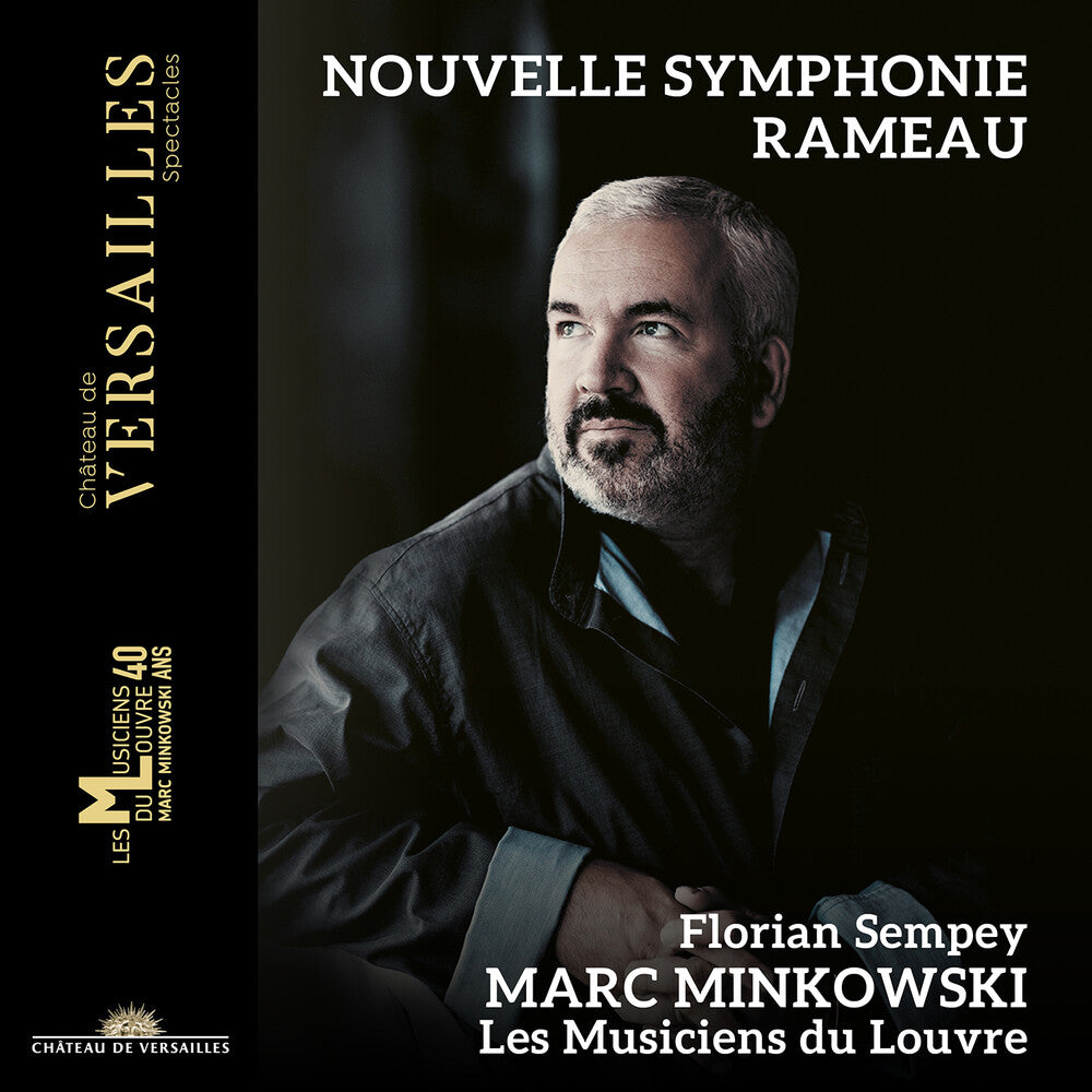 the album cover for Rameau / Sempey / Les Musiciens Du Louvre - Nouvelle Symphonie