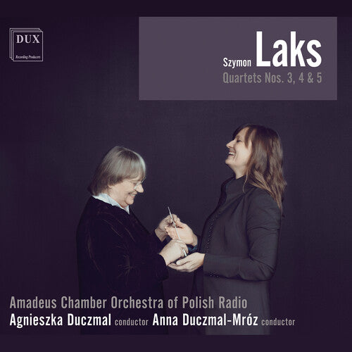 Laks / Amadeus Chamber Orchestra Of Polish Radio - Quartets 3 4 & 5 - Music CD