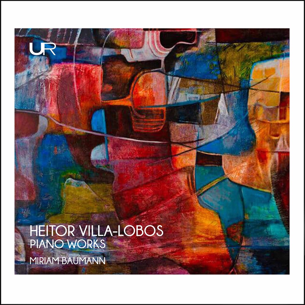 the album cover for Villa-Lobos / Baumann - Piano Works