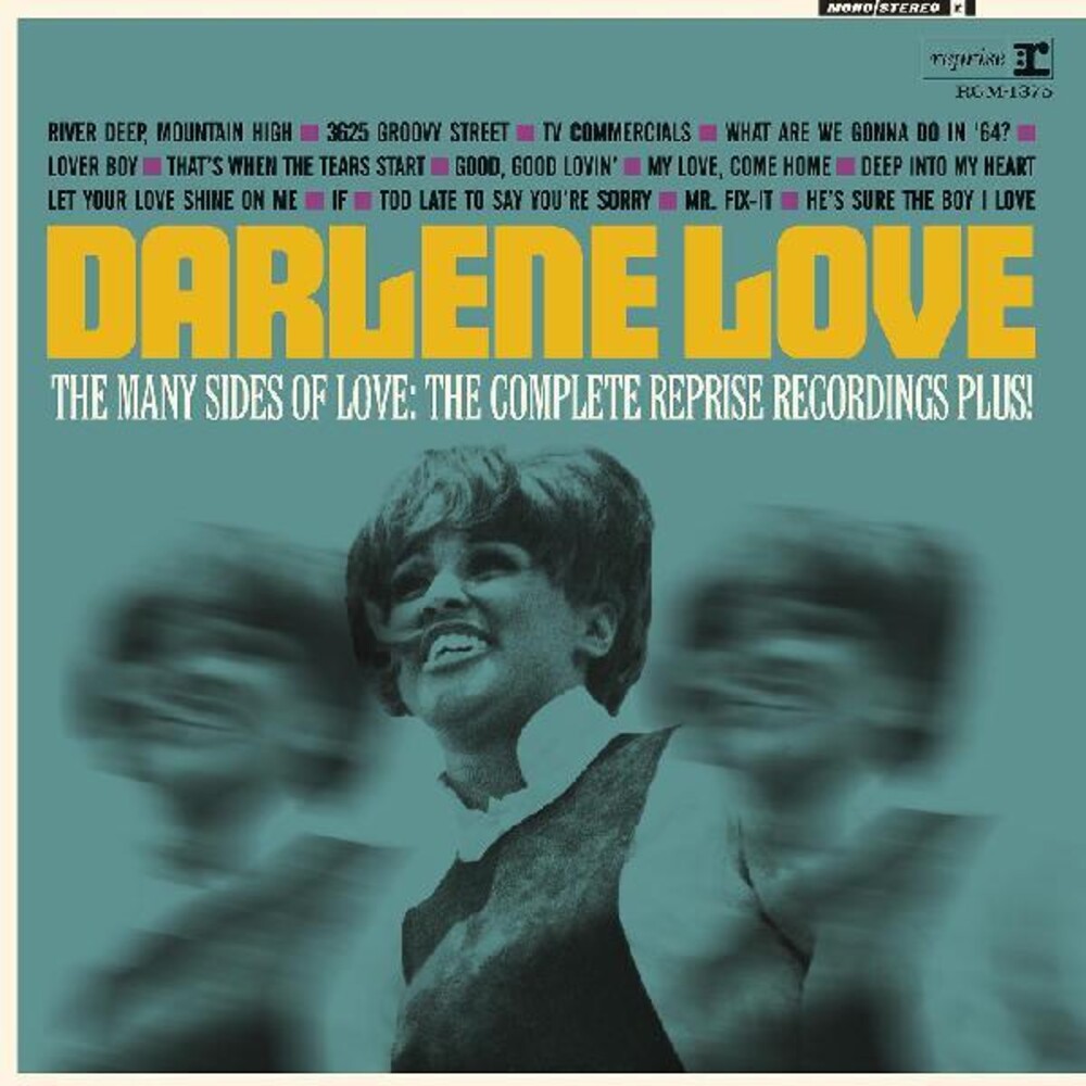 the album cover for Darlene Love - Darlene Love: The Many Sides Of Love - Complete