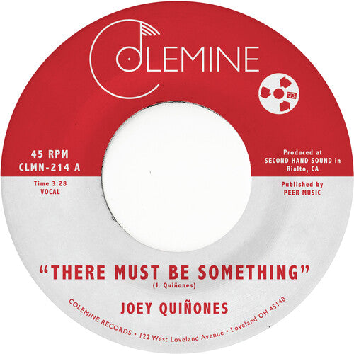 Joey Quinones - There Must Be Something (clear) Vinyl Record
