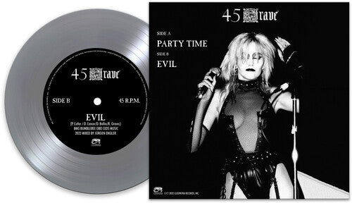 45 Grave - Party Time [Silver] Vinyl Record