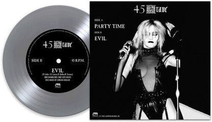 45 Grave - Party Time [Silver] Vinyl Record