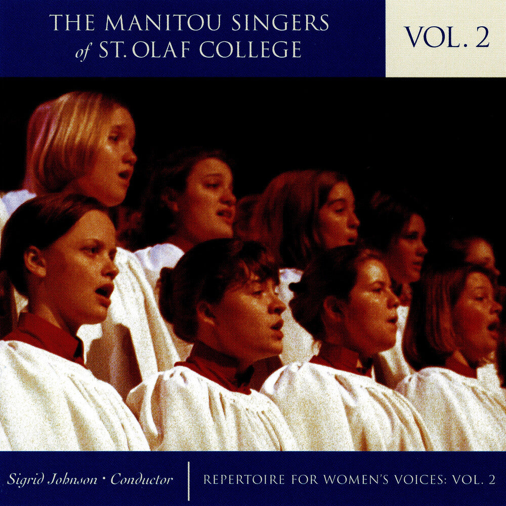 the album cover for Repertoire For Womens Voice 2 / Various - Repertoire For Womens Voice 2 / Various