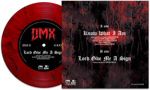 DJ Lt. Dan/DMX - Know What I Am (marble Red) Vinyl Record
