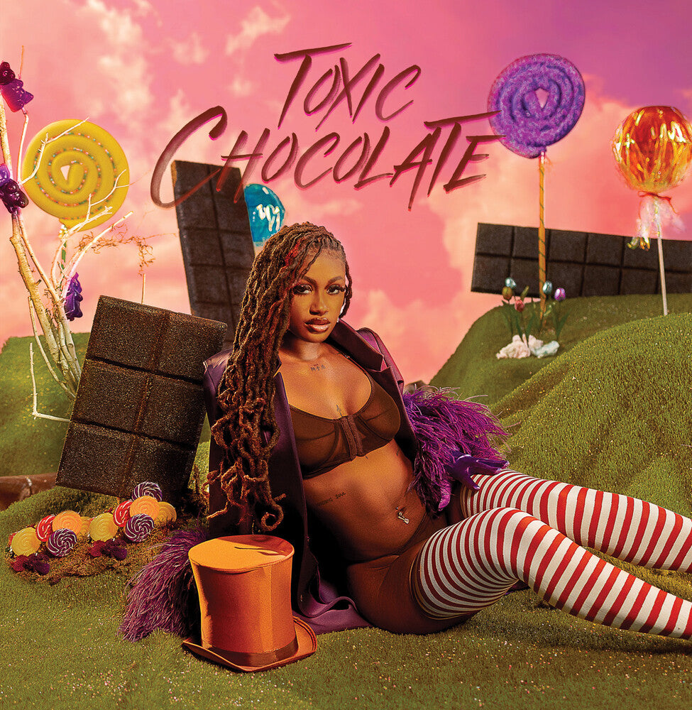the album cover for Kaliii - Toxic Chocolate