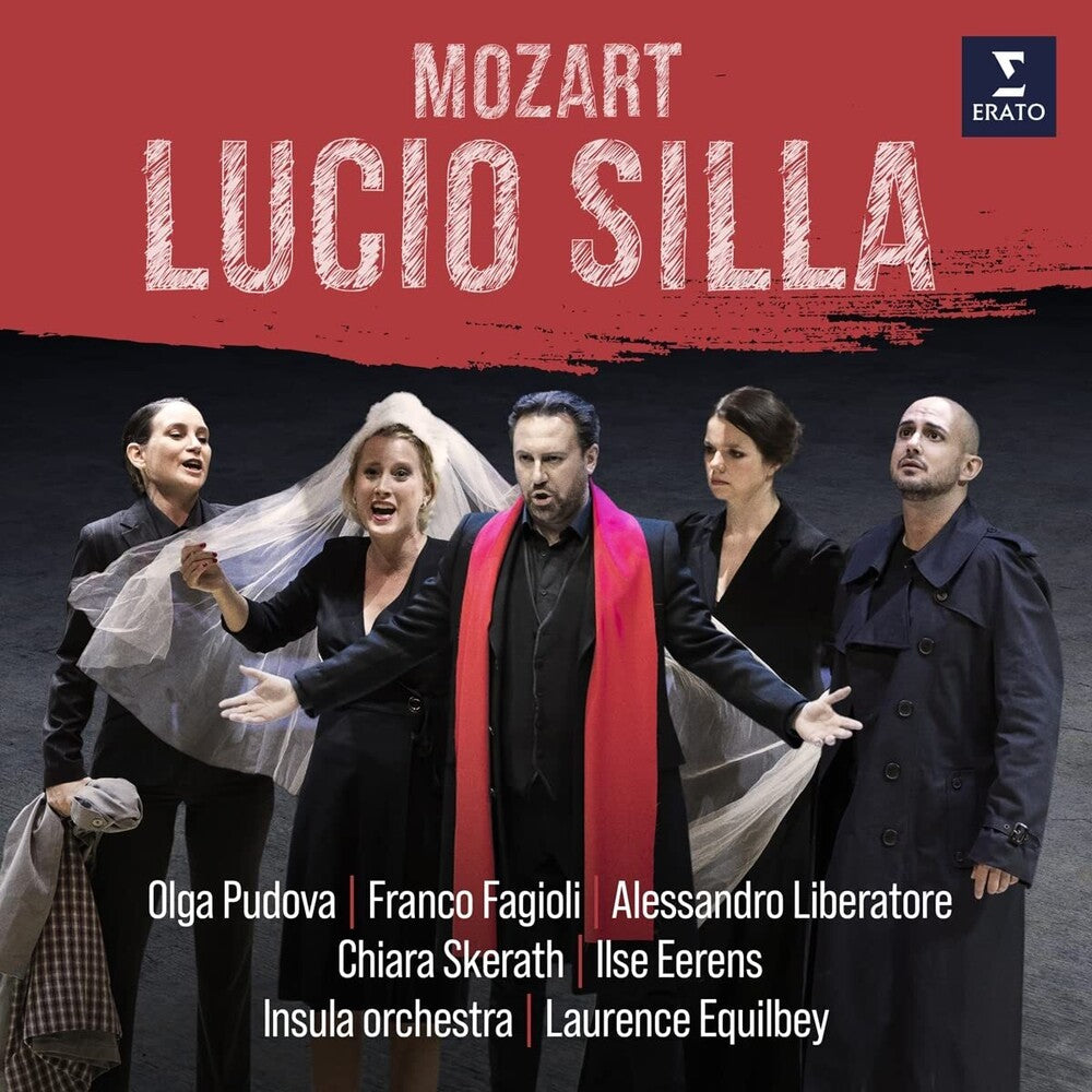 the album cover for Insula Orchestra - Mozart: Lucio Silla