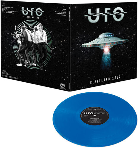 UFO - Cleveland 1982 - BLUE Vinyl Record