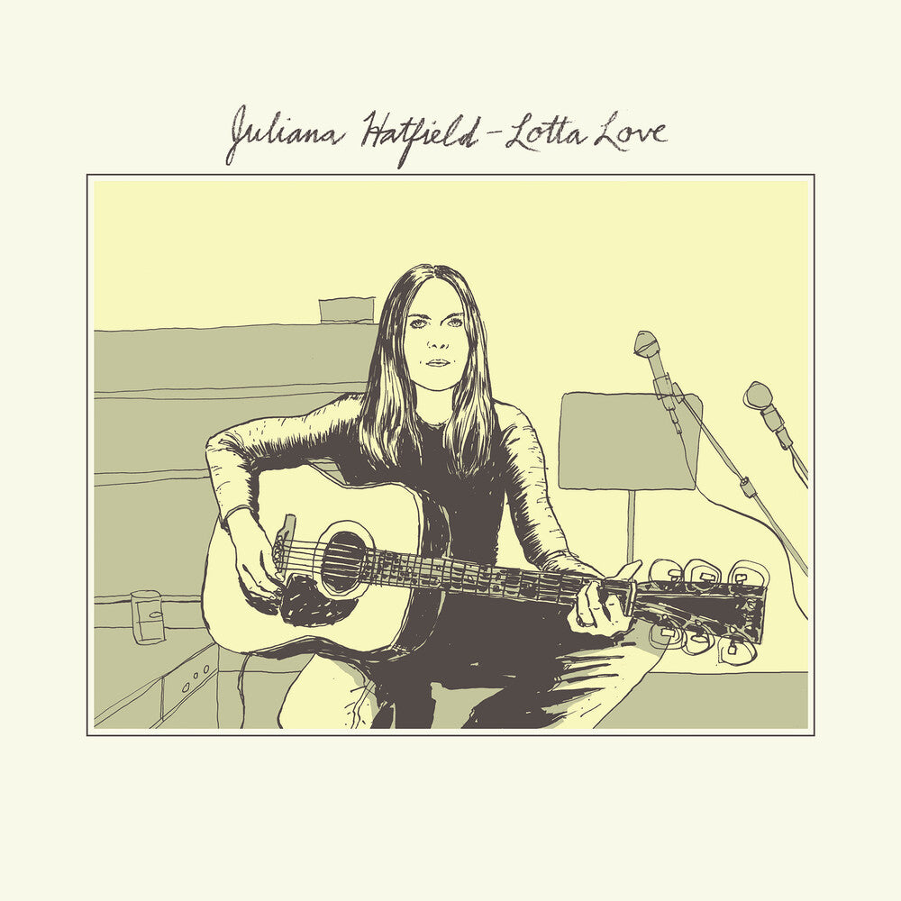 the album cover for Juliana Hatfield, Emma Swift - Lotta Love / Give Me Strength [RSD Black Friday 2022]
