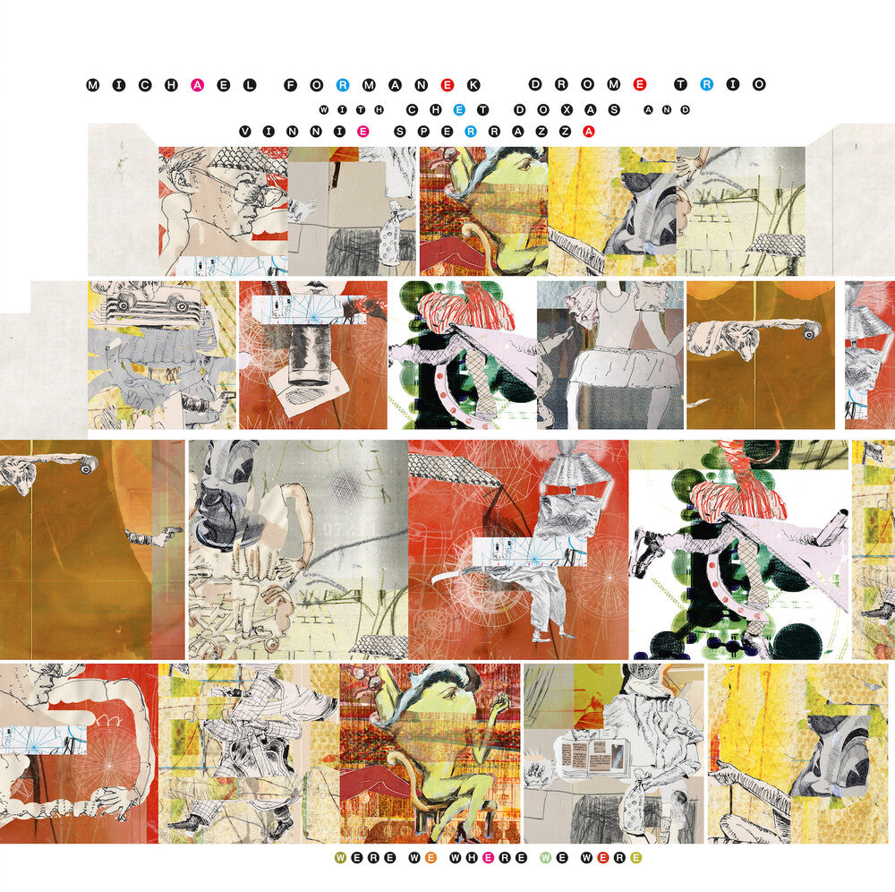 Michael Formanek Drome Trio - Were We Where We Were (Blue) (Blue) [Colored Vinyl] [Limited Edition] Vinyl Record