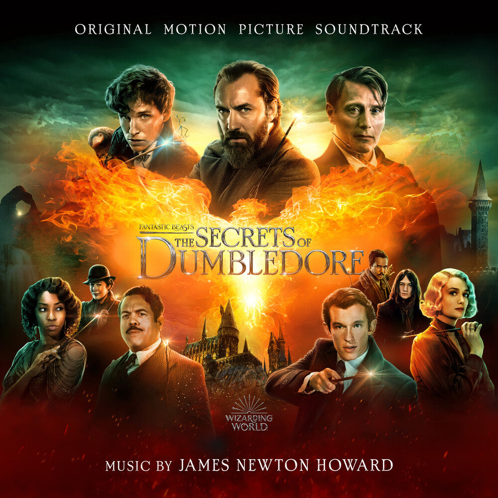 the album cover for Fantastic Beasts [Movie] - Fantastic Beasts: The Secrets Of Dumbledore Original Soundtrack