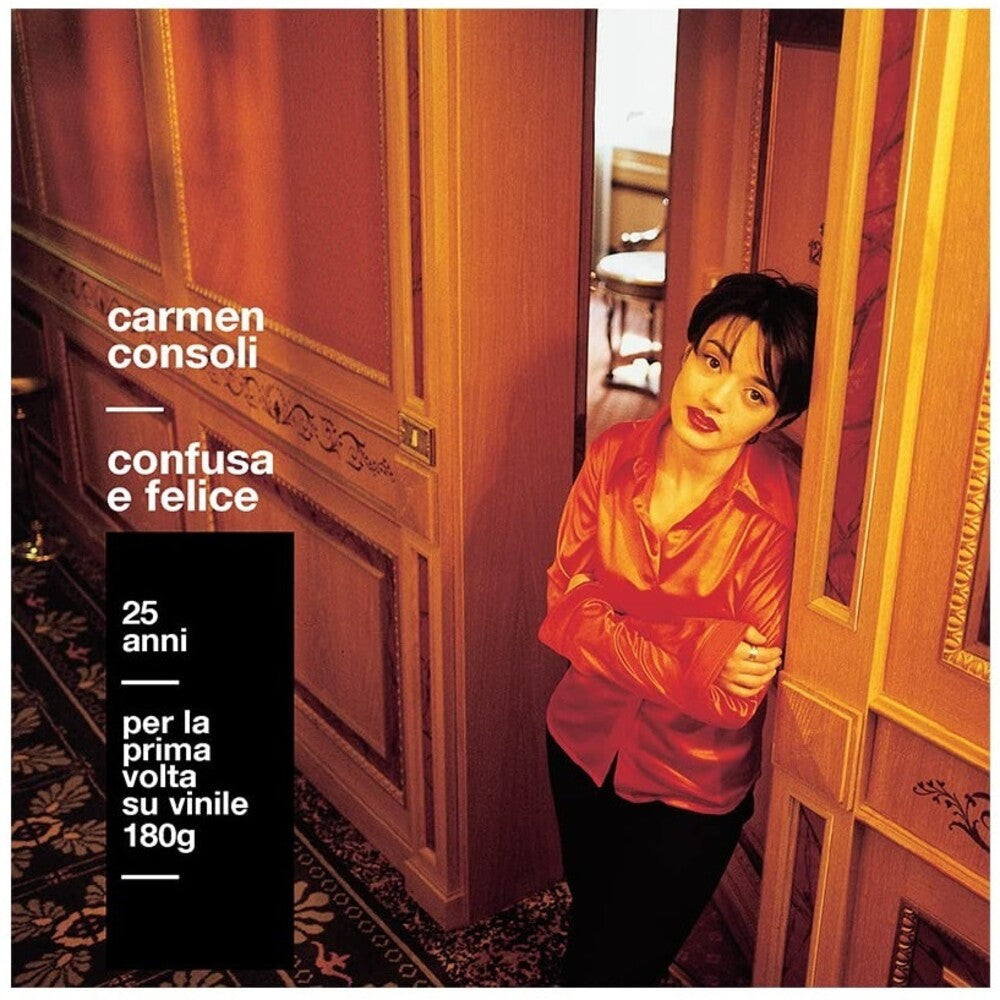 Carmen Consoli - Confusa E Felice: 25th Anniversary [LP] Vinyl Record