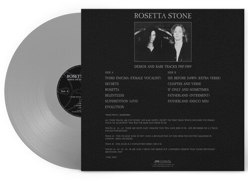 Rosetta Stone - Demos & Rare Tracks 1987-1989 - Silver Vinyl Record