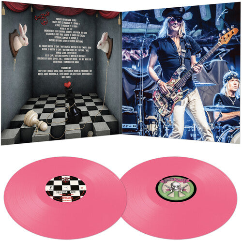Chip Z'Nuff - Strange Time - PINK Vinyl Record