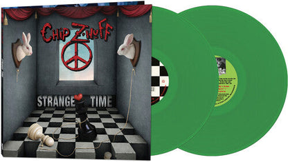 Chip Z'Nuff - Strange Time - GREEN Vinyl Record