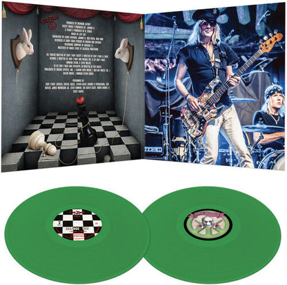 Chip Z'Nuff - Strange Time - GREEN Vinyl Record