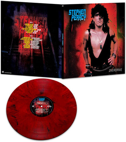 Stephen Pearcy - Overdrive - RED MARBLE Vinyl Record