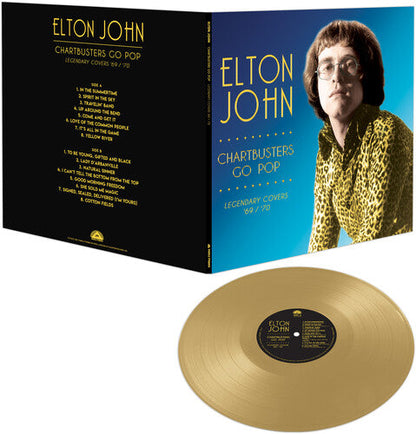 Elton John - Chartbusters Go Pop - Legendary Covers '69 / '70 - GOLD Vinyl Record