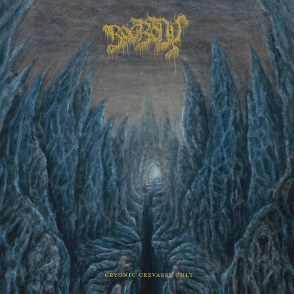 the album cover for Bog Body - Cryonic Crevasse Cult