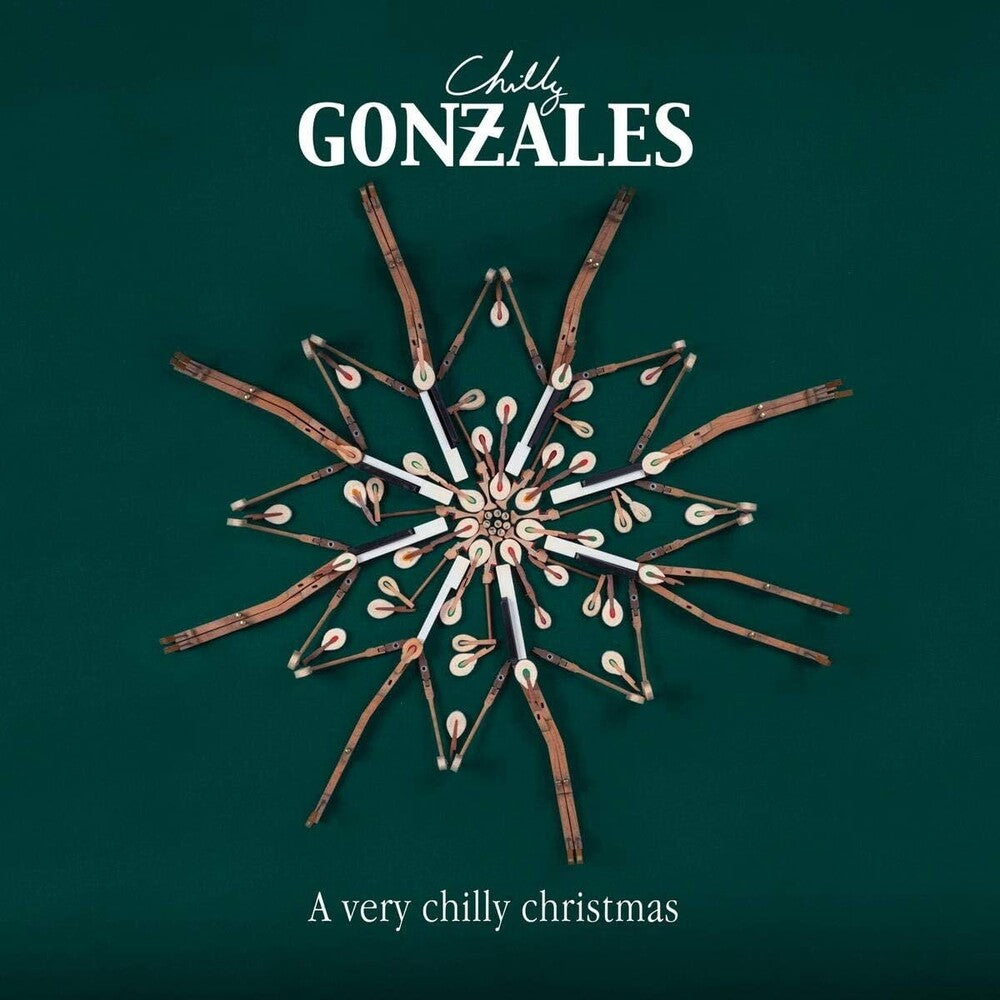 the album cover for Chilly Gonzales - A Very Chilly Christmas