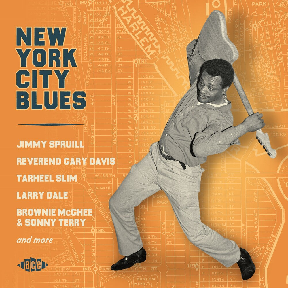 the album cover for New York City Blues / Various - New York City Blues / Various (Uk)
