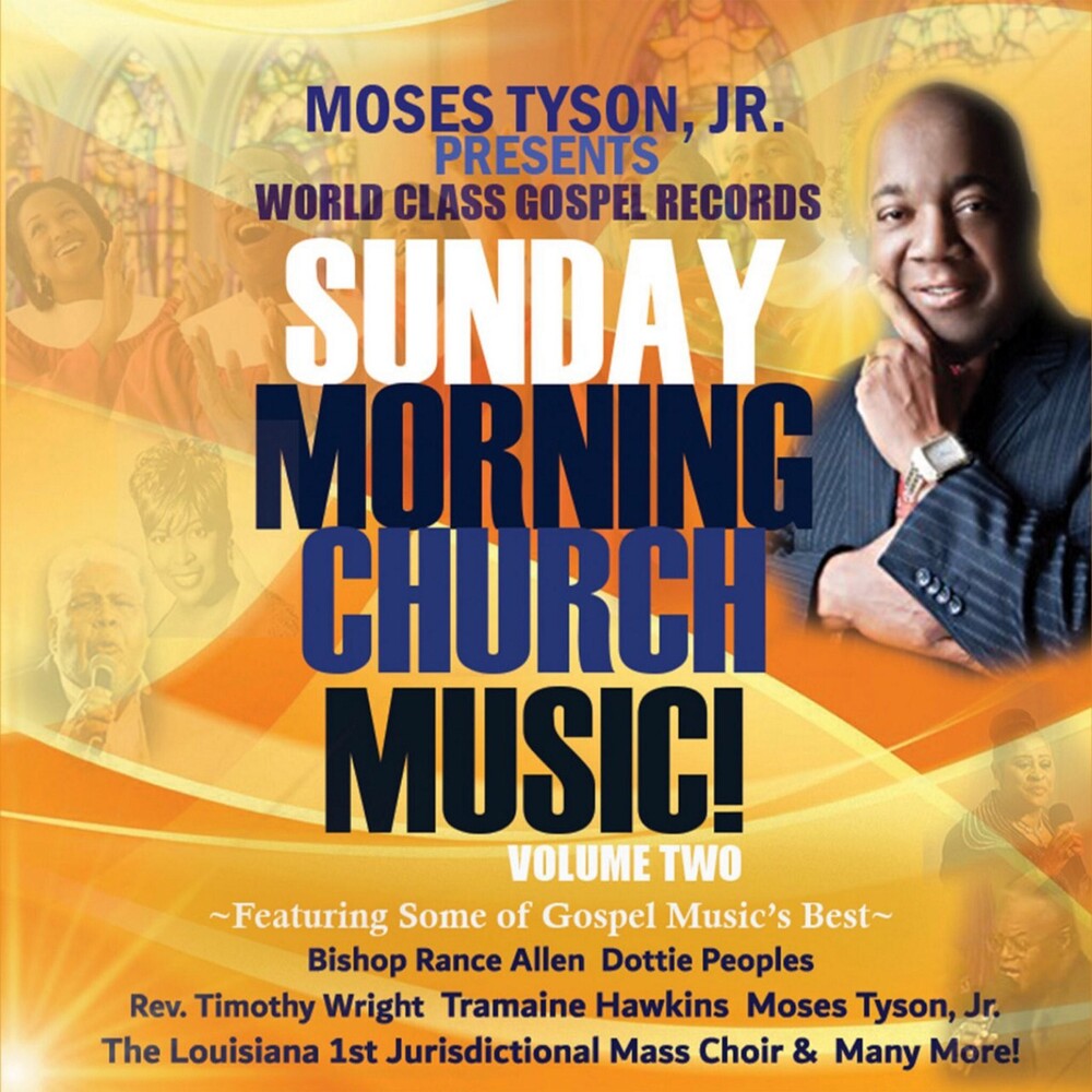 the album cover for Various Artists - Sunday Morning Church Music! Volume 2 / Various