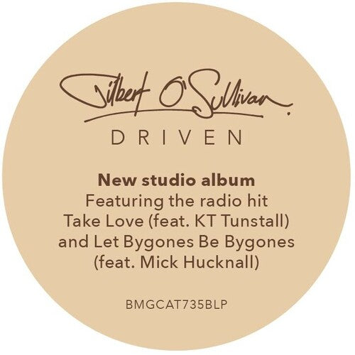 Gilbert O'Sullivan - Driven Vinyl Record