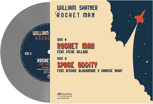 William Shatner - Rocket Man - Silver Vinyl Record