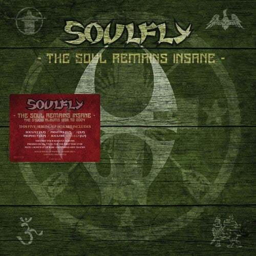 Soulfly - The Soul Remains Insane: The Studio Albums 1998 to 2004 Vinyl Record