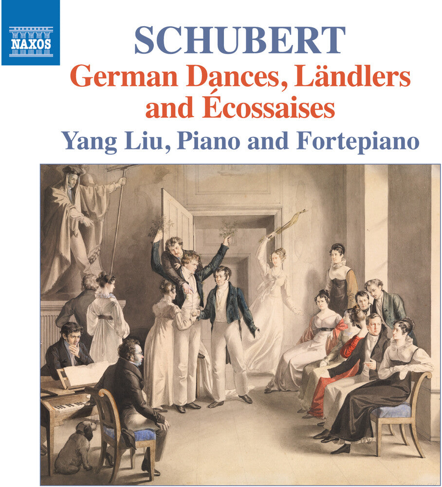 the album cover for Schubert / Liu - German Dancea Landl