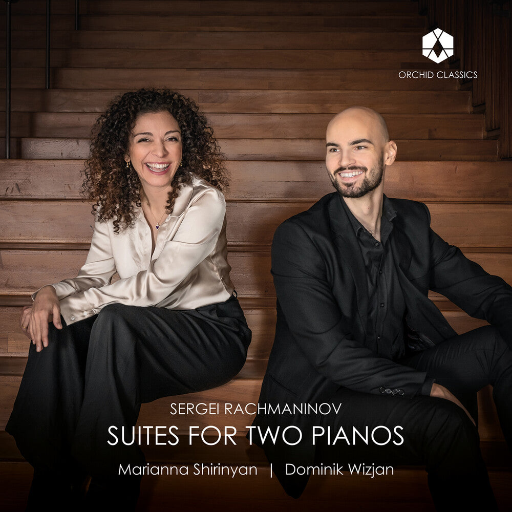 the album cover for Rachmaninoff / Shirinyan / Wizjan - Suites For Two