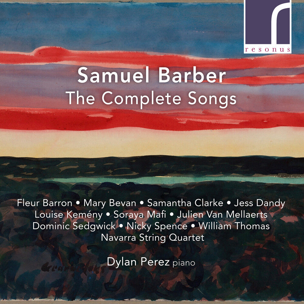 the album cover for Barber / Barron / Sedgewi - Complete Songs (2pk)
